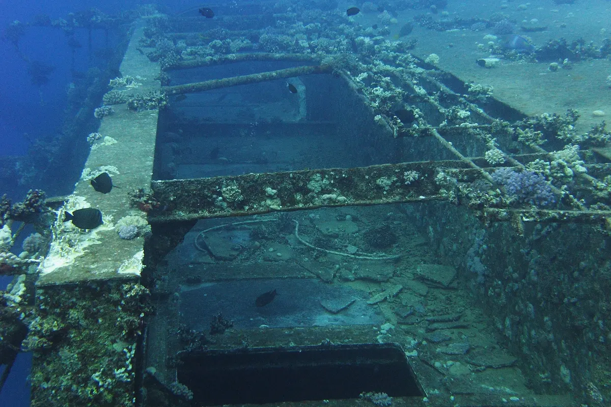 Salem Express underwater photograph 2